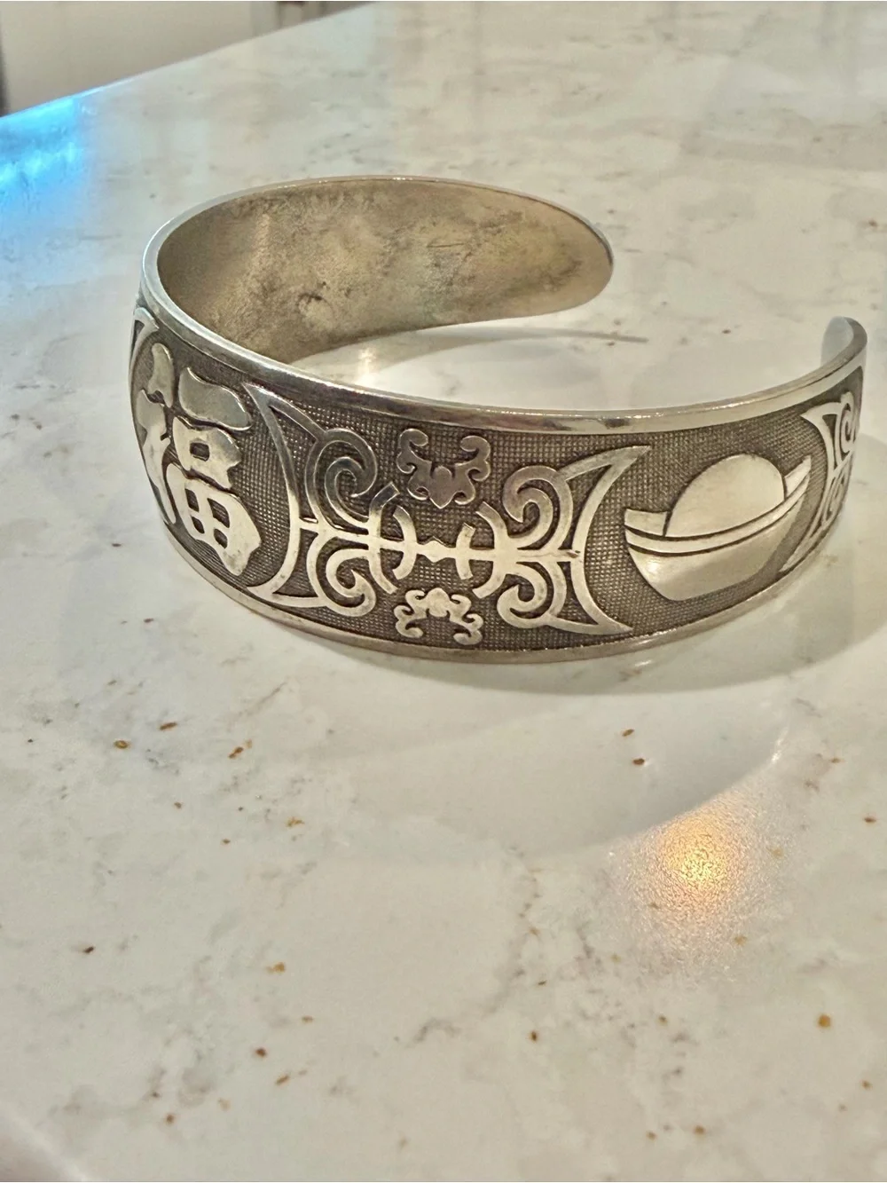 Vintage Chinese Solid Fine Silver 